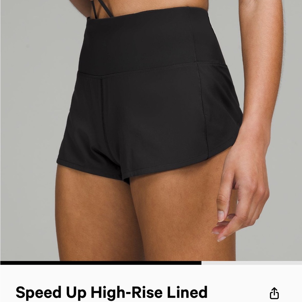 Lululemon speed up shorts